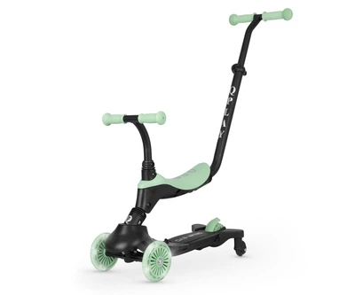 Самокат с сиденьем 5 в 1 Qplay Sema Evo Green от 1 до 6 лет (5061047482032)