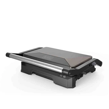 Гриль Black+Decker, потужність 1000 Вт, вага 0.7 кг (BXGR1001E)