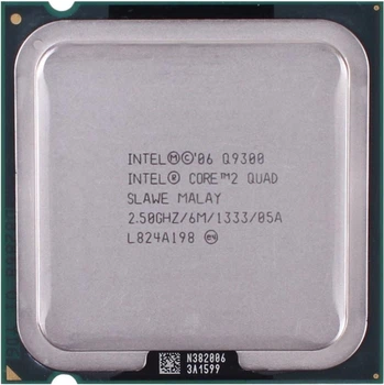 Процесор Intel Core 2 Quad Q9300 2.5GHz/6MB (EU80580PJ0606M) s775 Tray