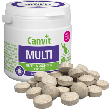Витаминно-минеральный комплекс для котов Canvit Multi 100 г can50742
