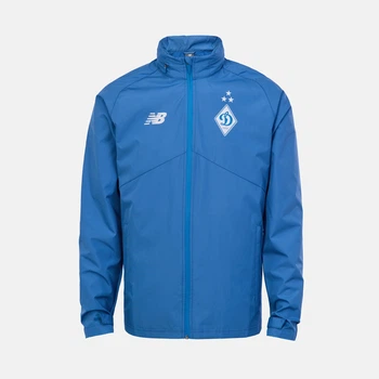 Мужская голубая ветровка ФК «Динамо» Киев New Balance Shower 56 (XXXL) (MJ231625SET)