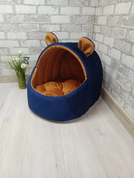 Будинок лежанка для котів та собак Animals_joy Корзина S 34*34 см (260)