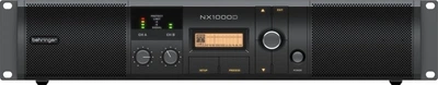 Усилитель мощности Behringer NX1000D двухканальный с DSP Рэковый 2U (4033653090346)