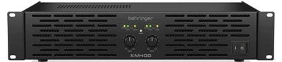 Підсилювач потужності Behringer KM400 двоканальний Стерео Рековий 2U (8436545691458)
