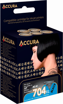 Tusz Accura 704XL do HP Black (CN692AE)