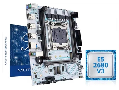 Комплект X99 / Soyo SY-X99E-D4 LGA 2011-3 / Intel Xeon E5-2680v3 3.3 GHz