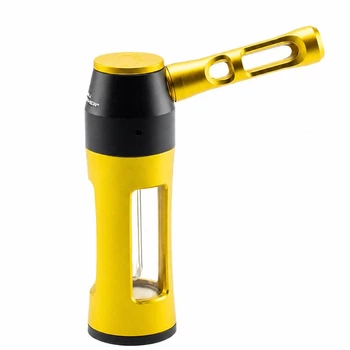 Бонг Трубка 3-in-1 HYDRA Modular Cali Crusher Gold