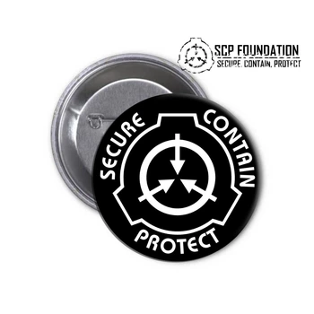 Значок SCP Foundation | Фонд Фундация SCP 01