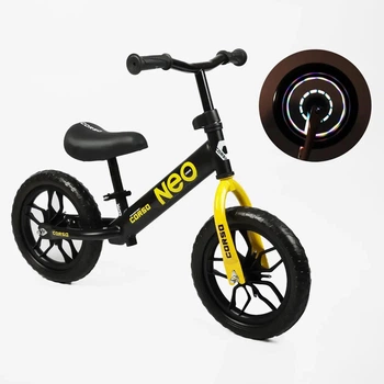 Біговел Corso Neo колеса Eva на 12 дюймів, yellow 37994
