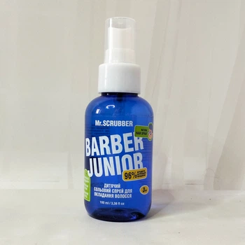 Детский солевой спрей для укладки волосBarber Junior Mr.SCRUBBER 100 мл.