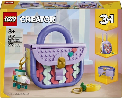 Конструктор LEGO Creator Стильная художественная сумка с местом для хранения 272 детали (31391)