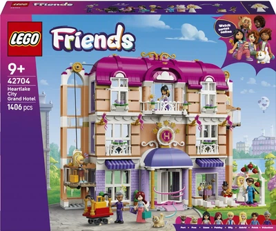 Конструктор LEGO Friends Гранд‑отель в Хартлейк‑Сити 1406 деталей (42704)