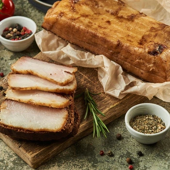 Копчене Сало (1шт 300г)
