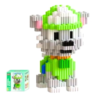 Конструктор Песик спаситель 3D Blocks Xinz, 554 детали, №8161