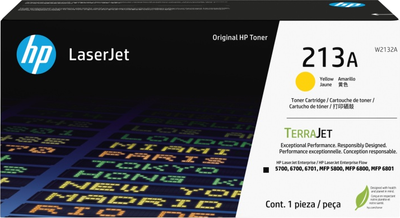 Toner HP 213A Yellow (1951228226064)