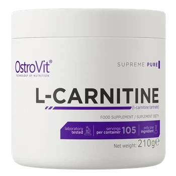 Карнітін Ostrovit L-Carnitine без смаку 210 г (OST-10529)