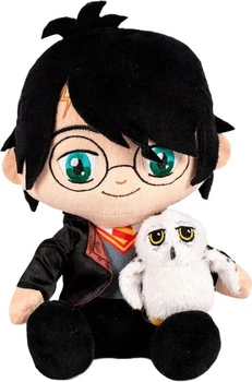 М'яка іграшка Play by Play Harry Potter: Гаррі Поттер і сова Гедига 25 см 54649 (8425611354649)
