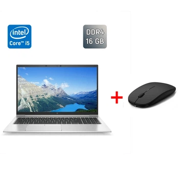 Ультрабук Б-класс HP EliteBook 850 G8 / 15.6" (1920x1080) IPS / Intel Core i5-1145G7 (4 (8) ядра по 2.6 - 4.4 GHz) / 16 GB DDR4 / 256 GB SSD / Intel Iris Xe Graphics / USB Type-C / WebCam / TouchID б/у + Подарок Беспроводная мышь / USB
