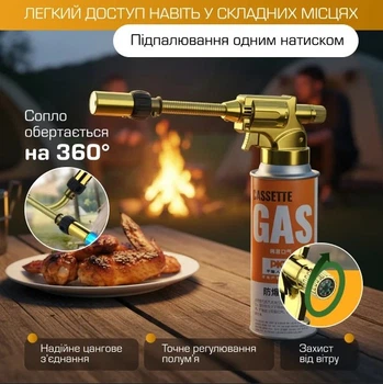 Газовая горелка на газовый баллон