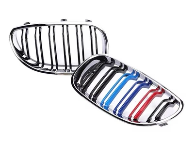 Ноздри M-Look (M-Color с хромированной окантовкой) для BMW 5 серия E60/E61 2003-2010 гг