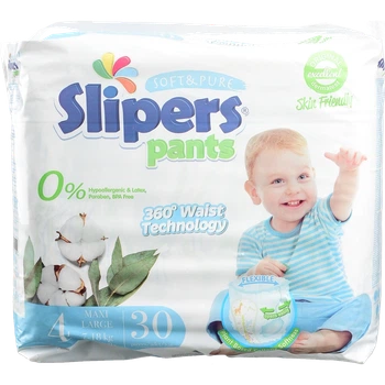 Підгузки-трусики Slipers EP-204 4 Maxi 30 шт. И202