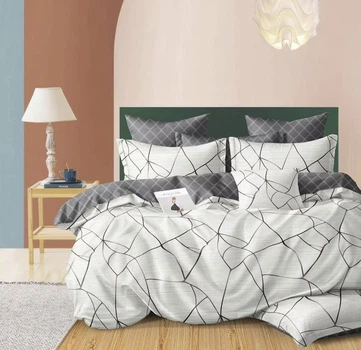Комплект постельного белья Krispol Двуспальный на резинке GOLD LUX 160x200x25 (320.143355.2)