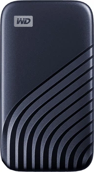 Зовнiшнiй портативний SSD WD My Passport 2TB Midnight Blue (синій) WDBAGF0020BBL-WESN