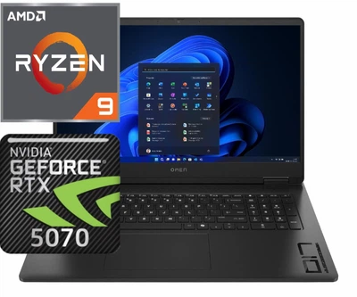 Ноутбук (2026) HP Omen 17 Ryzen AI 9 365/ 32GB/ 1TB+1TB/ RTX5070 / 17.3" 240Hz
