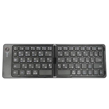 Бездротова складана клавіатура Bluetooth Folding Scissor Foot Keyboard HB-028 Чорна (VS7007431)