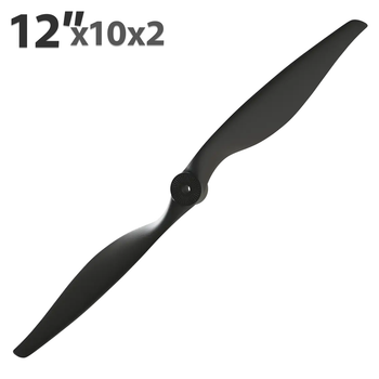 Пропеллер для дрона 12" (12×10×2 АММ) полиамид армированный стекловолокном 1 шт CCW (левый оборот)
