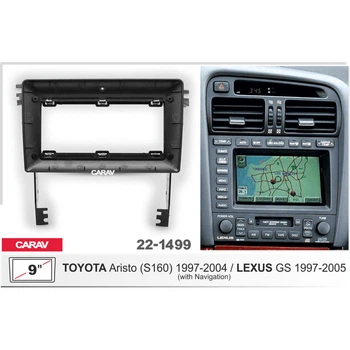 Перехідна рамка 22-1499 для Lexus Gs 1997-2005 Toyota Aristo (S160) 1997-2004 9 дюймів