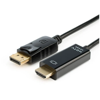 Кабель Atcom DisplayPort - HDMI (M/M), 5 м, Black (50100) пакет