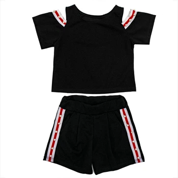 Комплект(футболка, шорти) Fashion 146 чорний 2183-2186