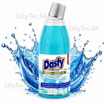 Гель для чищення та боротьби з каменем, дезінфекція унітазу Dasty Professional Parfume Ocean WC-Reiniger gel Entkalker 750мл