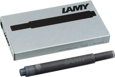 Набір чорнильних картриджів LAMY T10 чорні 5 шт. (1602075)