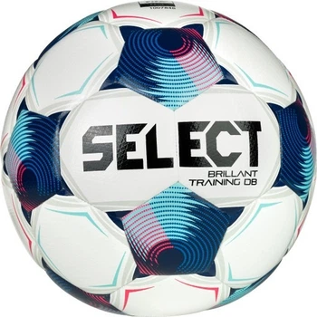 М'яч футбольний Select BRILLANT TRAINING DB V25 (FIFA BASIC) біло-синьо-рожевий 086415-002, Цвет Бел 086415-002 4