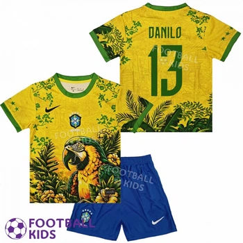 Футбольная форма для детей DANILO 13 сборной Бразилии 2026 Special Edition Brazil FIFA World Cup 135-145 см (set4751-137199-4)