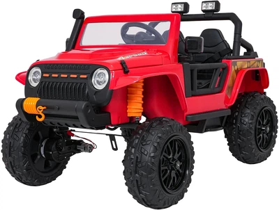 Samochód elektryczny dla dzieci Jeep Monster Czerwony PA.XB-1118.CR (5903864969900)