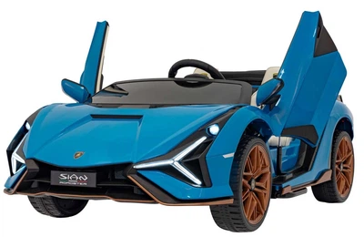 Samochód elektryczny dla dzieci Lamborghini Sian Niebieski PA.QLS-6988.NIE (5903864943078)