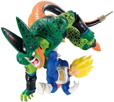 Фігурка Banpresto Ichibansho Dragon Ball Dragon History II Vegeta and Cell 17 см (4573102684684)