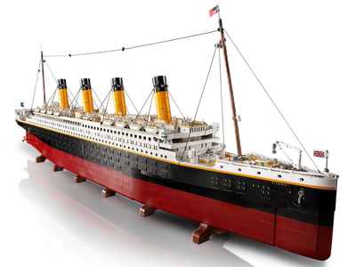 Блоковий конструктор Титанік 1.15 метра, 9090PCS