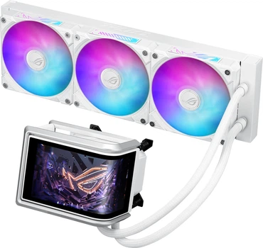 Система водяного охолодження ASUS ROG Ryuo IV 360 ARGB White Edition (90RC01N2-B0EAY0)