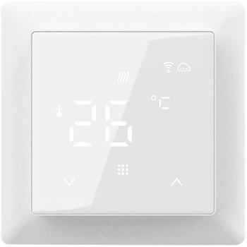Сенсорный Wi-Fi терморегулятор In-Therm PWT 511 White для теплого пола