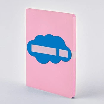 Блокнот Nuuna Voyager Cloud 16,5 х 22 см в крапку