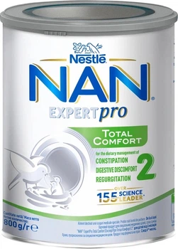Суха суміш NAN ExpertPro Total Comfort 2 Харчовий продукт для спеціальних медичних цілей для дітей від 6 місяців 800 г (8445292354240)