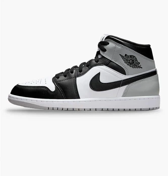 Кроссовки мужские Jordan 1 Mid White 40 Білий DQ8426-101