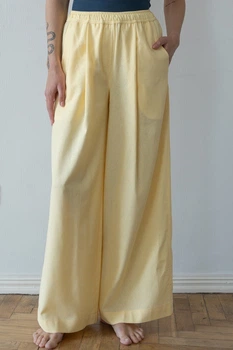 Брюки Forli Брюки с защипами из льна Sunshine XL/XXL LN0072-89-09_XL/XXL
