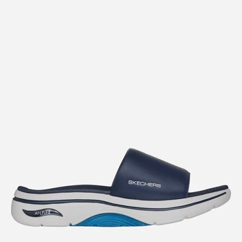 Мужские шлепанцы Skechers 229306 NVY 39.5 (7US) 25 см Синие (198376836566)
