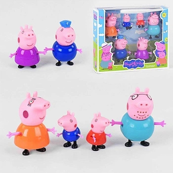 Набор игровых фигурок Свинка Пеппа и друзья (YM66A6)