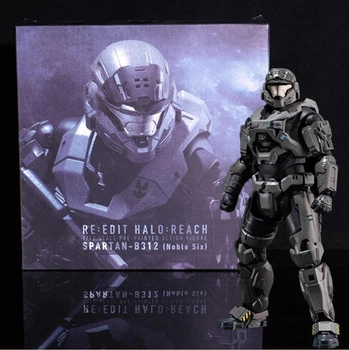 Коллекционная фигурка Spartan-B312 Noble Six / Спартанец Halo Reach 18 см - Halo: Reach action figure collectible